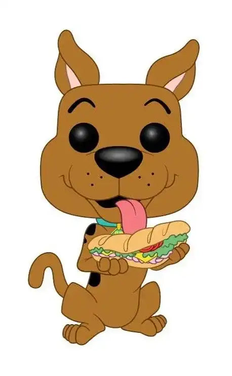 Scooby Doo POP! Animation Vinyl Figur Scooby Doo w/ Sandwich 9 cm - Beschädigte Verpackung - Smalltinytoystore