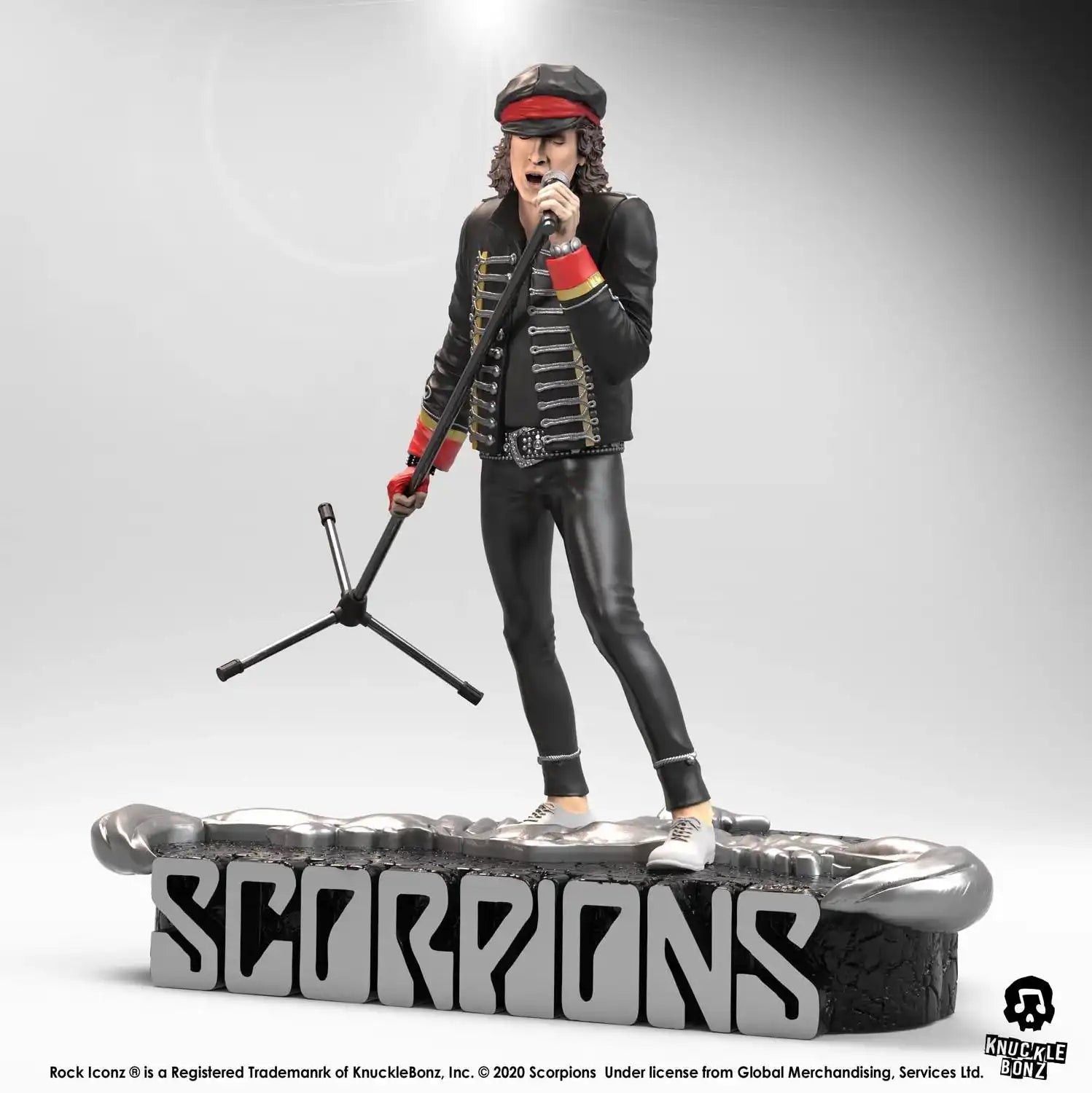 Scorpions Rock Iconz Statue Klaus Meine Limited Edition 22 cm - Smalltinytoystore