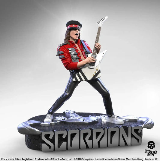 Scorpions Rock Iconz Statue Matthias Jabs Limited Edition 22 cm - Smalltinytoystore