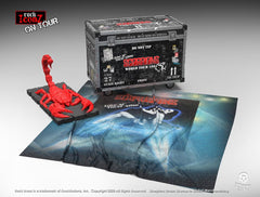 Scorpions Rock Ikonz On Tour World Tour 1984 Road Case Statue & Bühnenhintergrund Set - Smalltinytoystore