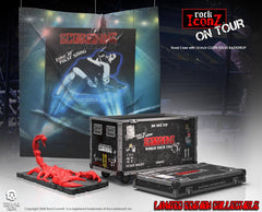 Scorpions Rock Ikonz On Tour World Tour 1984 Road Case Statue & Bühnenhintergrund Set - Smalltinytoystore