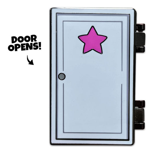 Scott Pilgrim Ansteck-Pin Door Swinging 5 cm - Smalltinytoystore