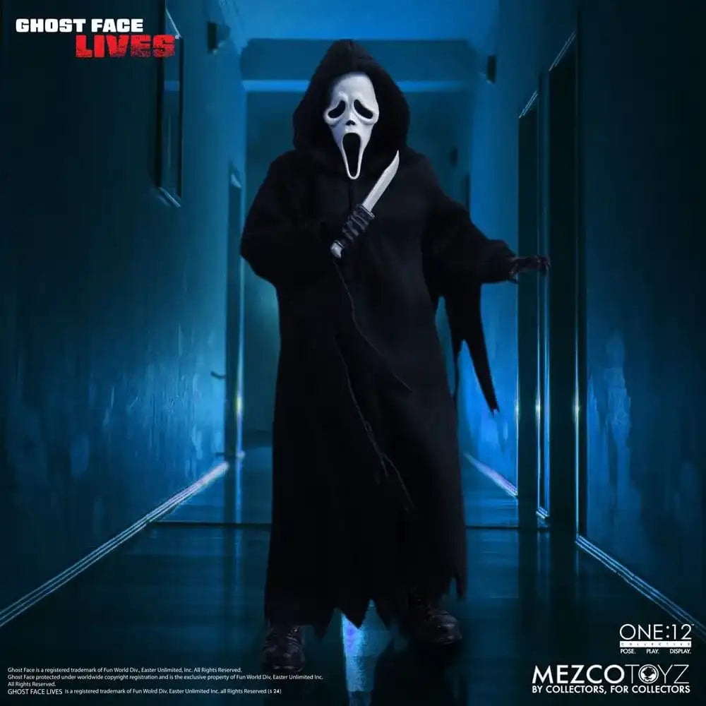 Scream Actionfigur 1/12 Ghost Face 16 cm - Smalltinytoystore