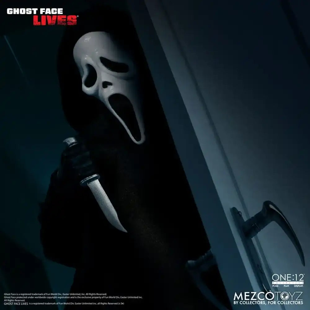 Scream Actionfigur 1/12 Ghost Face 16 cm - Smalltinytoystore