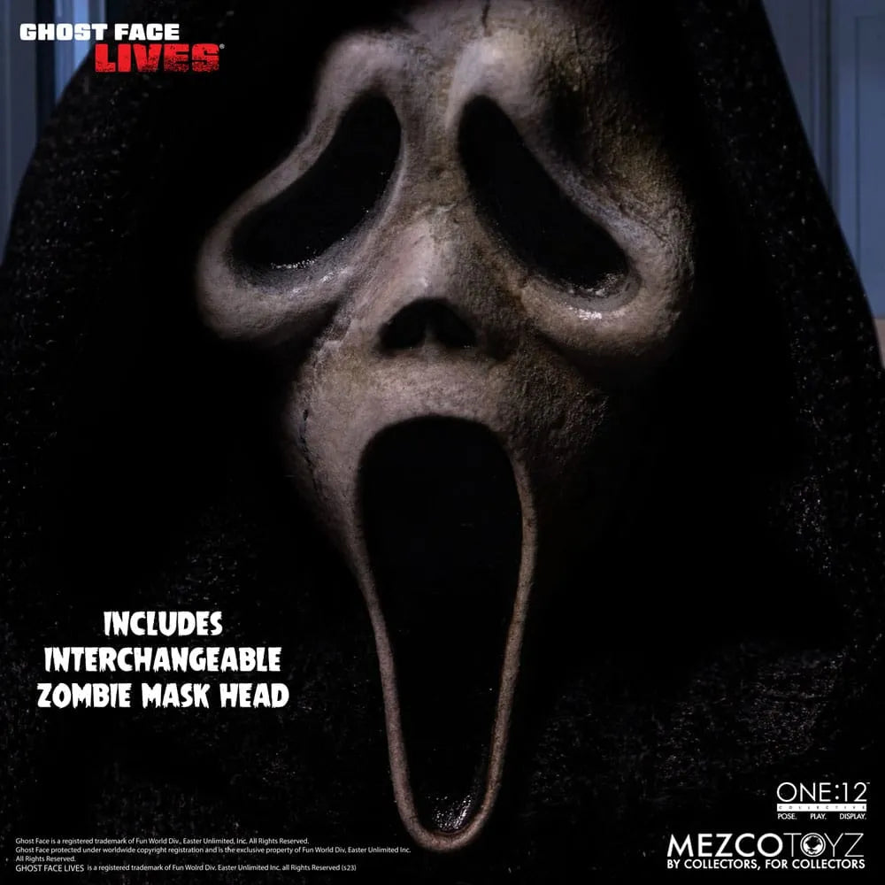 Scream Actionfigur 1/12 Ghost Face 16 cm - Smalltinytoystore