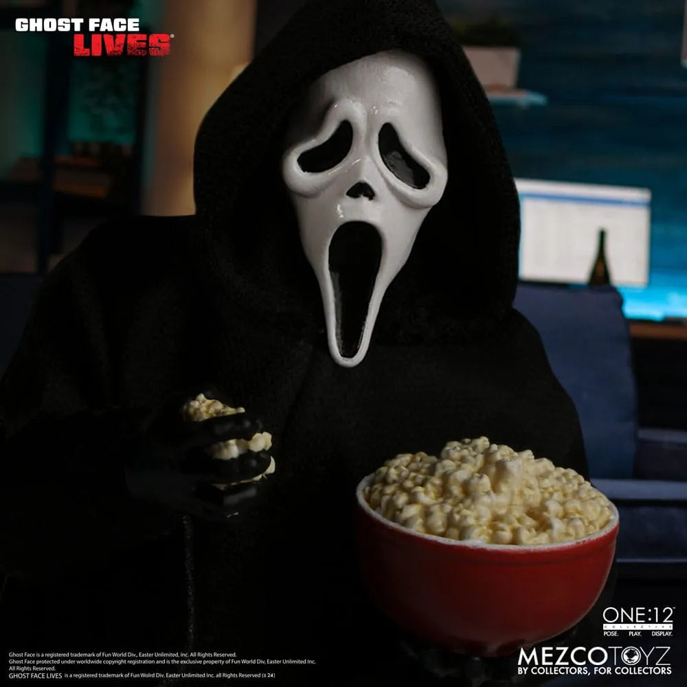 Scream Actionfigur 1/12 Ghost Face 16 cm - Smalltinytoystore