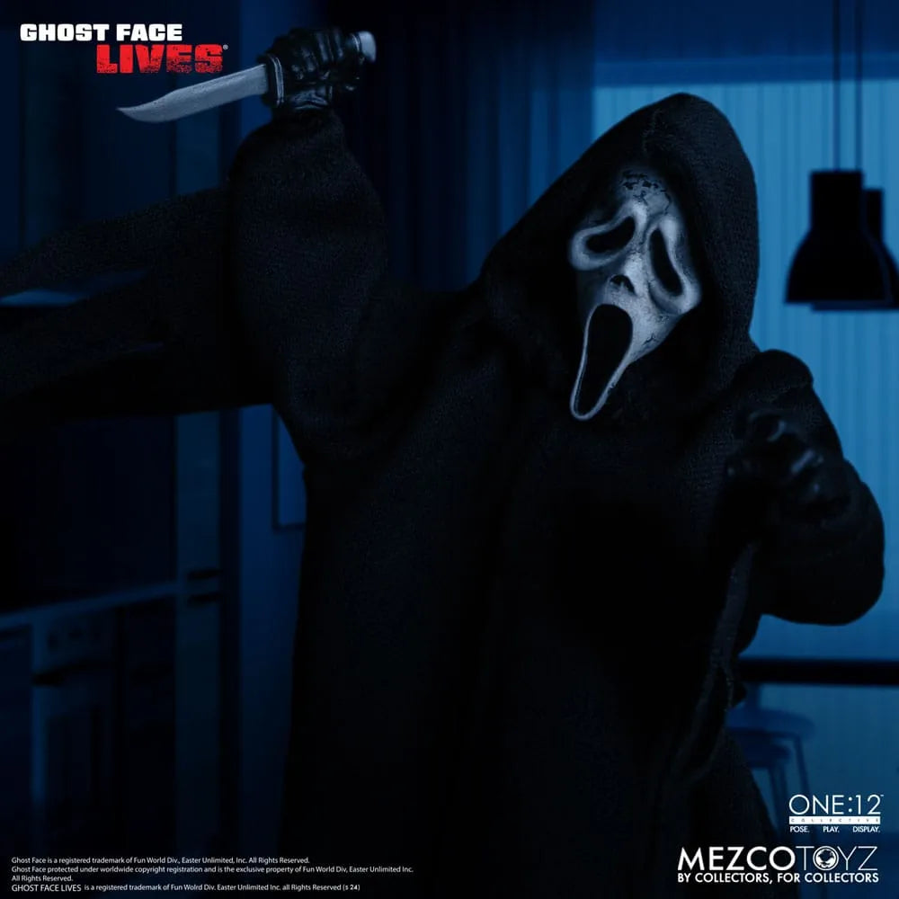 Scream Actionfigur 1/12 Ghost Face 16 cm - Smalltinytoystore