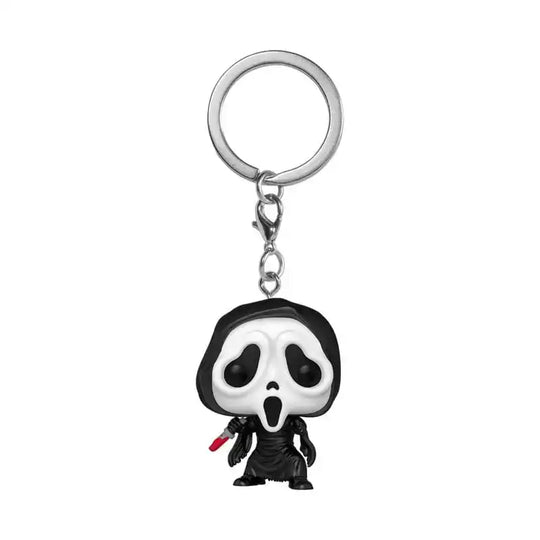 Scream - Schrei! POP! Vinyl Schlüsselanhänger 4 cm Horror Ghostface Display (12) - Smalltinytoystore