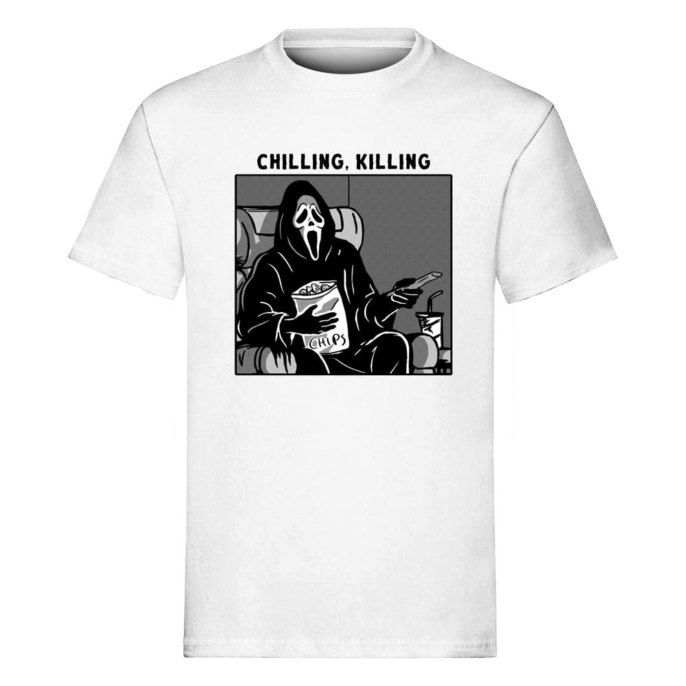 Scream - Schrei! T-Shirt Ghost Face Chilling, Killing - Smalltinytoystore