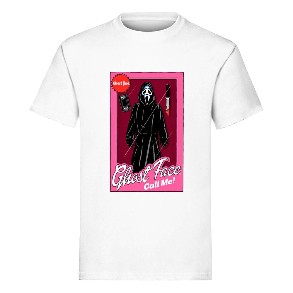 Scream - Schrei! T-Shirt Ghost Face Doll Package Größe L - Smalltinytoystore
