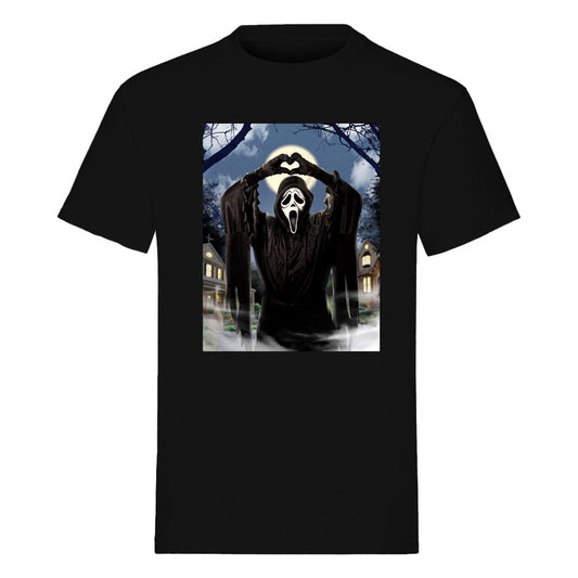 Scream - Schrei! T-Shirt Ghost Face Hearts Größe M - Smalltinytoystore