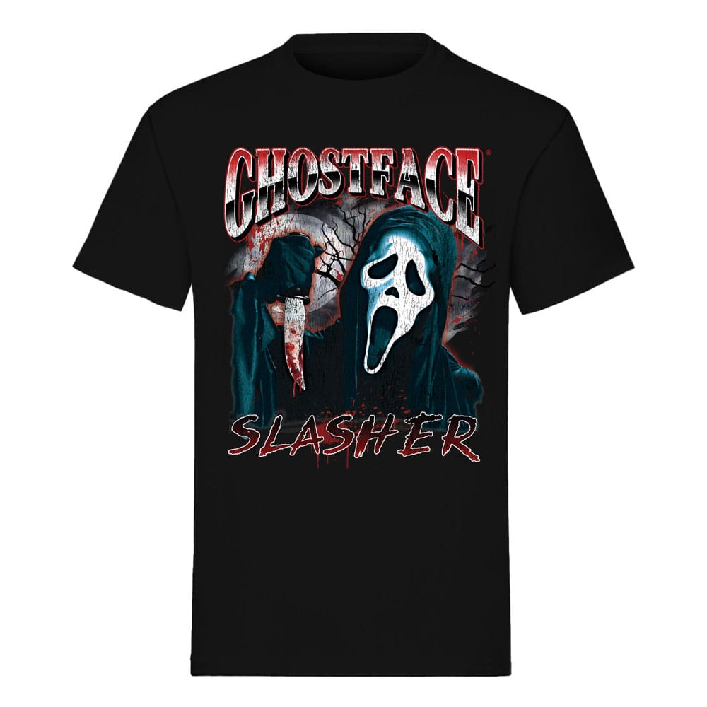 Scream - Schrei! T-Shirt Ghost Face Slasher Größe L - Smalltinytoystore