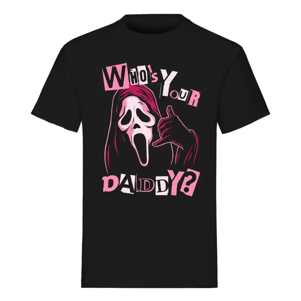 Scream - Schrei! T-Shirt Ghost Face Who's Your Daddy - Smalltinytoystore