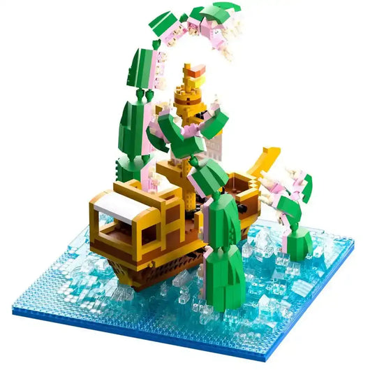 Sea of Thieves Baustein Set Kraken 18 cm