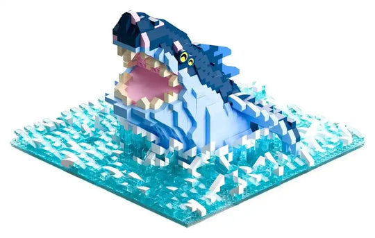 Sea of Thieves Baustein Set Megalodon 11 cm