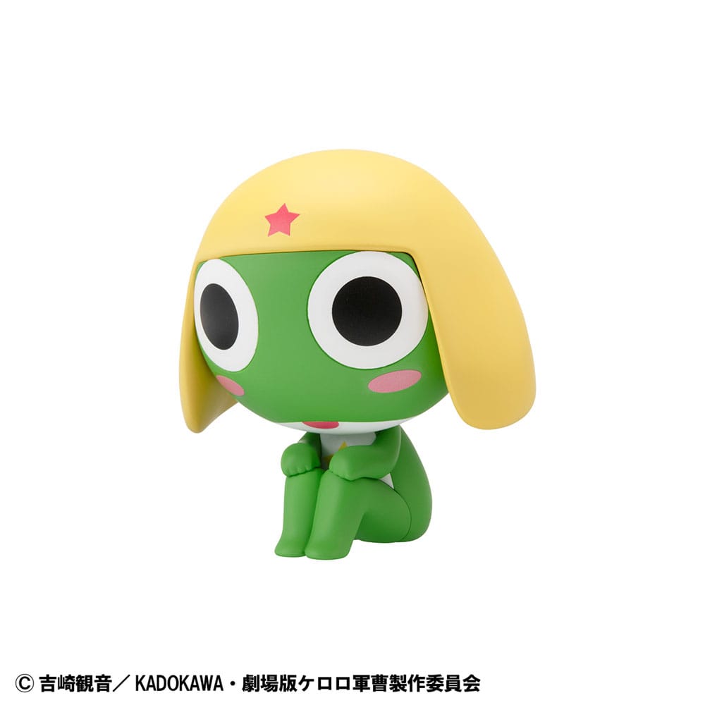 Sergeant Frog Look Up PVC Statue Keroro 11 cm - Smalltinytoystore