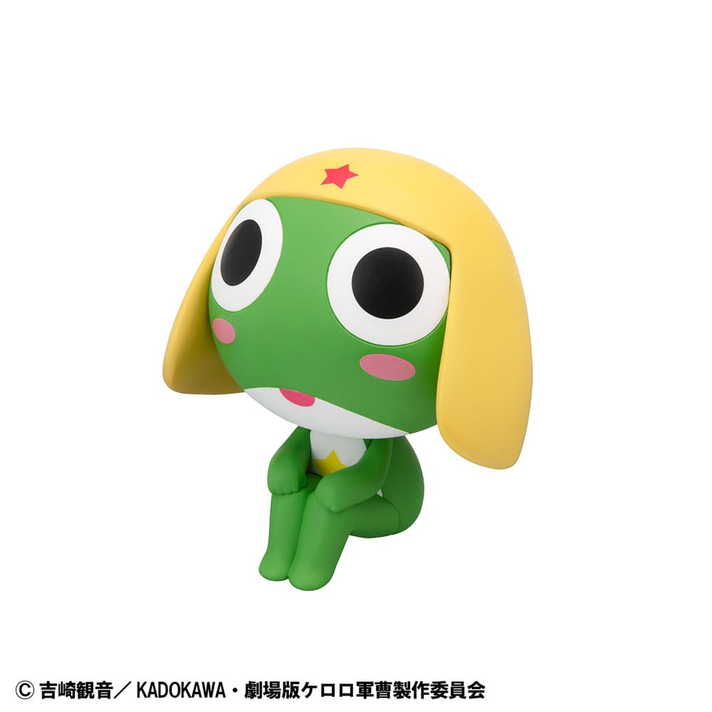 Sergeant Frog Look Up PVC Statue Keroro 11 cm - Smalltinytoystore