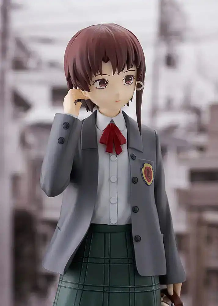 Serial Experiments Lain Pop Up Parade PVC Statue Lain Iwakura L Size 23 cm - Smalltinytoystore