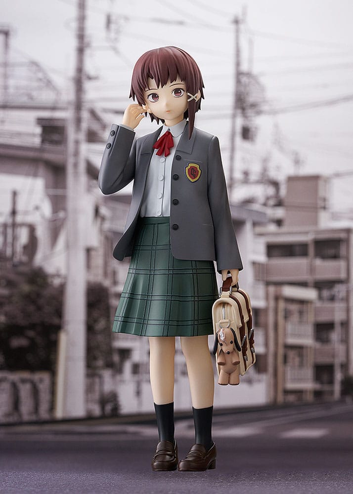 Serial Experiments Lain Pop Up Parade PVC Statue Lain Iwakura L Size 23 cm - Smalltinytoystore