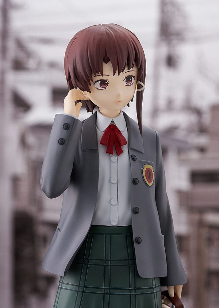 Serial Experiments Lain Pop Up Parade PVC Statue Lain Iwakura L Size 23 cm - Smalltinytoystore