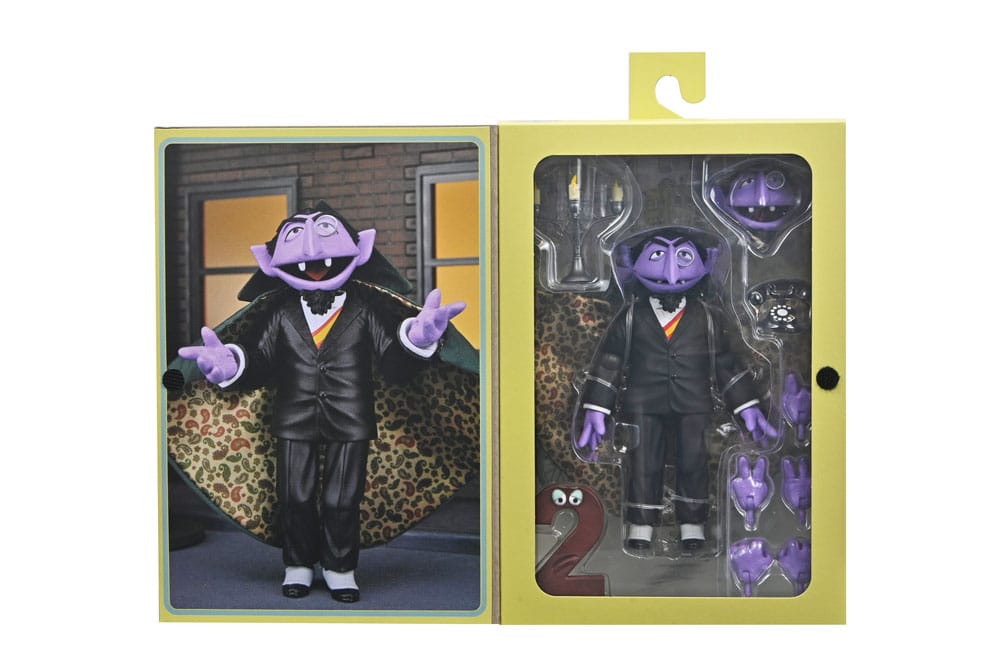 Sesamstraße Actionfigur Ultimate Graf Zahl 17 cm - Smalltinytoystore