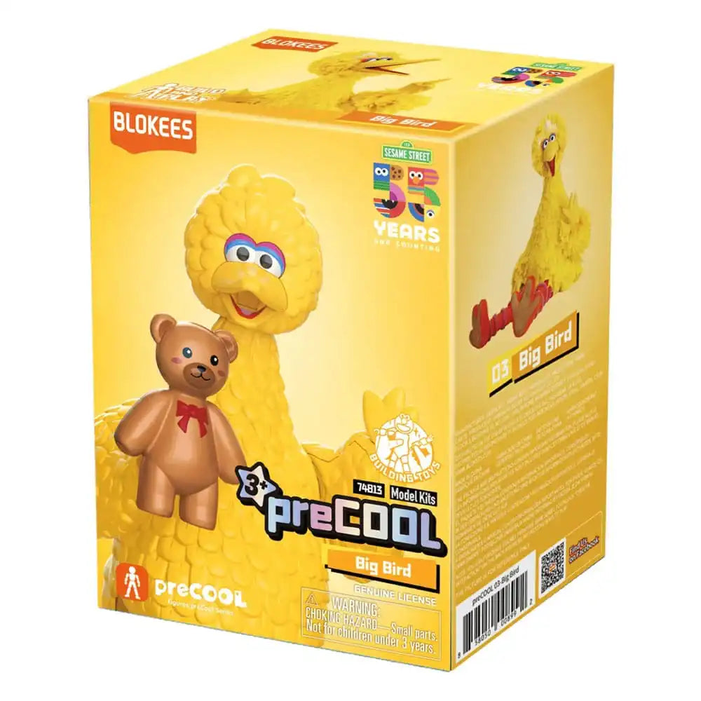 Sesamstraße Blokees PreCool Series 1 Plastic Model Kit 03 Big Bird 15 cm - Smalltinytoystore