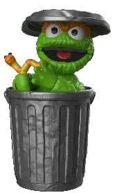 Sesamstraße Blokees PreCool Series 2 Plastic Model Kit 07 Oscar 11 cm - Smalltinytoystore