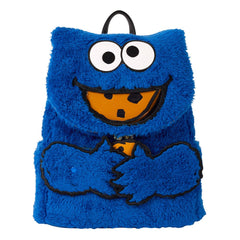 Sesamstraße by Loungefly Plush Mini Rucksack Cookie Monster - Smalltinytoystore
