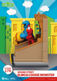 Sesamstraße D-Stage PVC Statue Elmo & Cookie Monster 11 cm - Smalltinytoystore