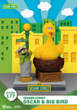 Sesamstraße D-Stage PVC Statue Oscar & Big Bird 12 cm - Smalltinytoystore