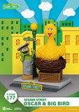 Sesamstraße D-Stage PVC Statue Oscar & Big Bird 12 cm - Smalltinytoystore
