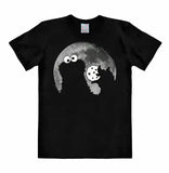Sesamstraße Easy Fit T-Shirt Cookie Monster - Moon Größe M - Smalltinytoystore