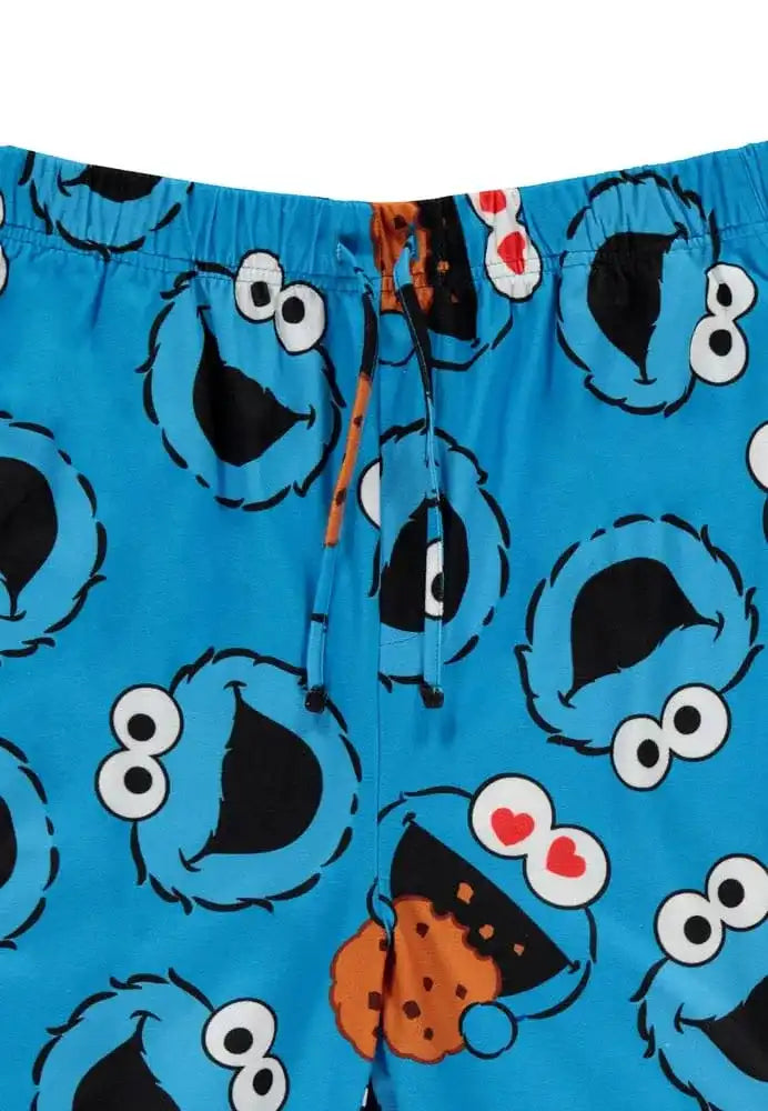 Sesamstraße Jerseyhose Cookie Monster Größe L - Smalltinytoystore