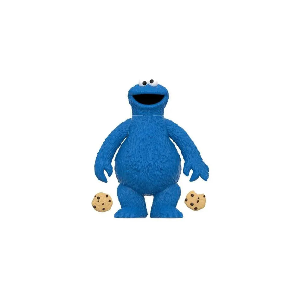 Sesamstraße ReAction Actionfigur Wave 02 Krümelmonster 10 cm - Smalltinytoystore