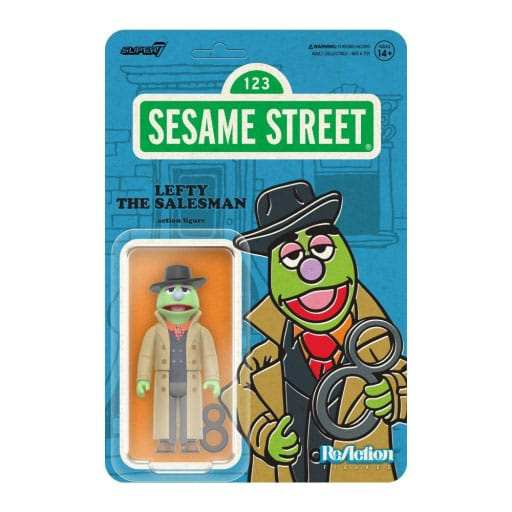 Sesamstraße ReAction Actionfigur Wave 02 Schlemihl 10 cm - Smalltinytoystore