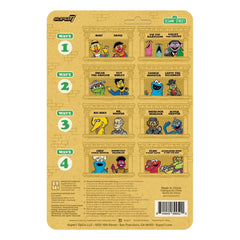 Sesamstraße ReAction Actionfigur Wave 04 Alligator King & 7th Son 10 cm - Smalltinytoystore