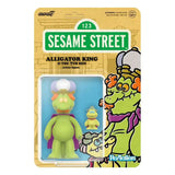 Sesamstraße ReAction Actionfigur Wave 04 Alligator King & 7th Son 10 cm - Smalltinytoystore