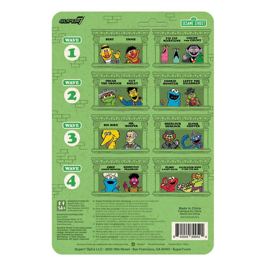 Sesamstraße ReAction Actionfigur Wave 04 Elmo & Baby David 10 cm - Smalltinytoystore