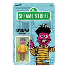 Sesamstraße ReAction Actionfigur Wave 04 Roosevelt Franklin 10 cm - Smalltinytoystore
