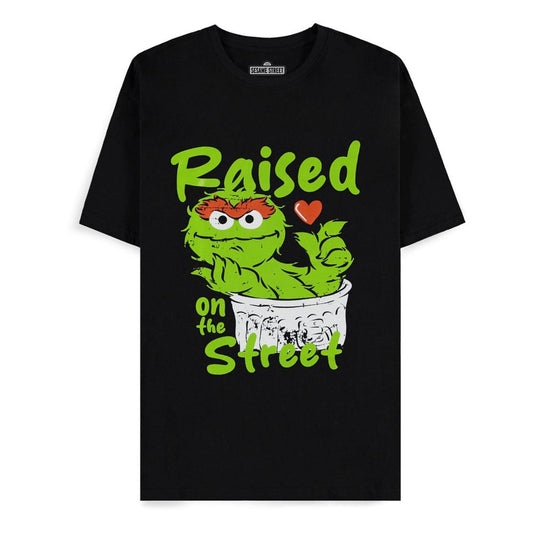 Sesamstraße T-Shirt Raised on the Street Größe L - Smalltinytoystore