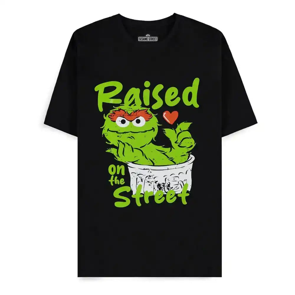 Sesamstraße T-Shirt Raised on the Street Größe M - Smalltinytoystore