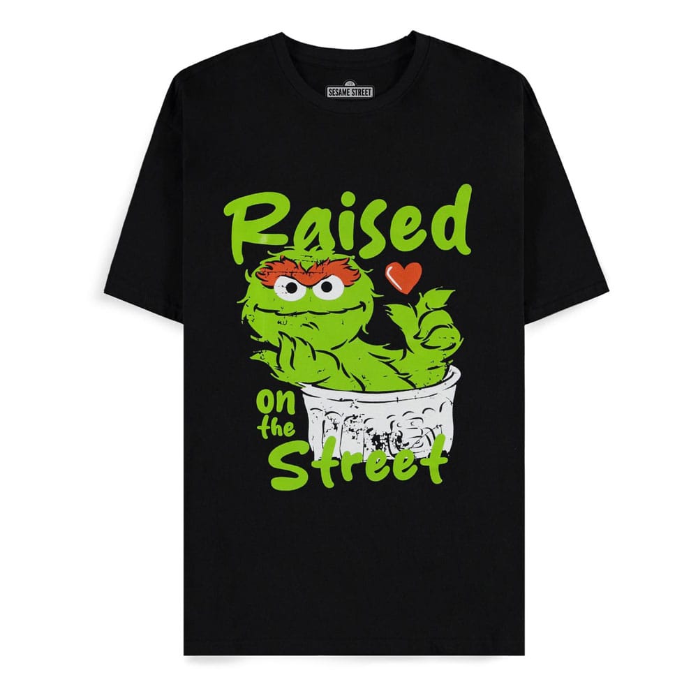 Sesamstraße T-Shirt Raised on the Street Größe S - Smalltinytoystore