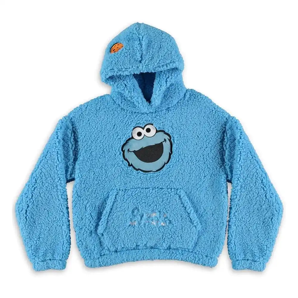 Sesamstraße Teddy Kapuzenpullover Krümelmonster Größe L - Smalltinytoystore