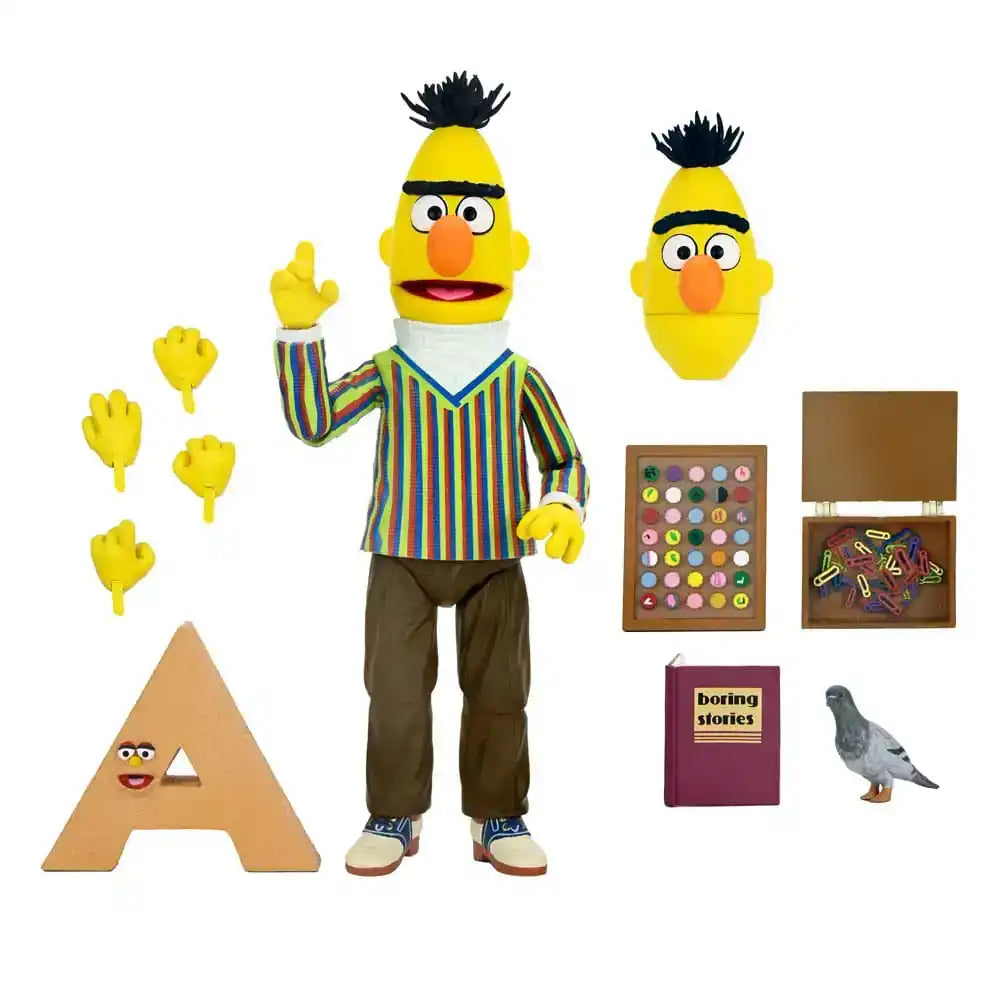 Sesamstraße Ultimate Actionfigur Ultimate Bert 18 cm - Smalltinytoystore