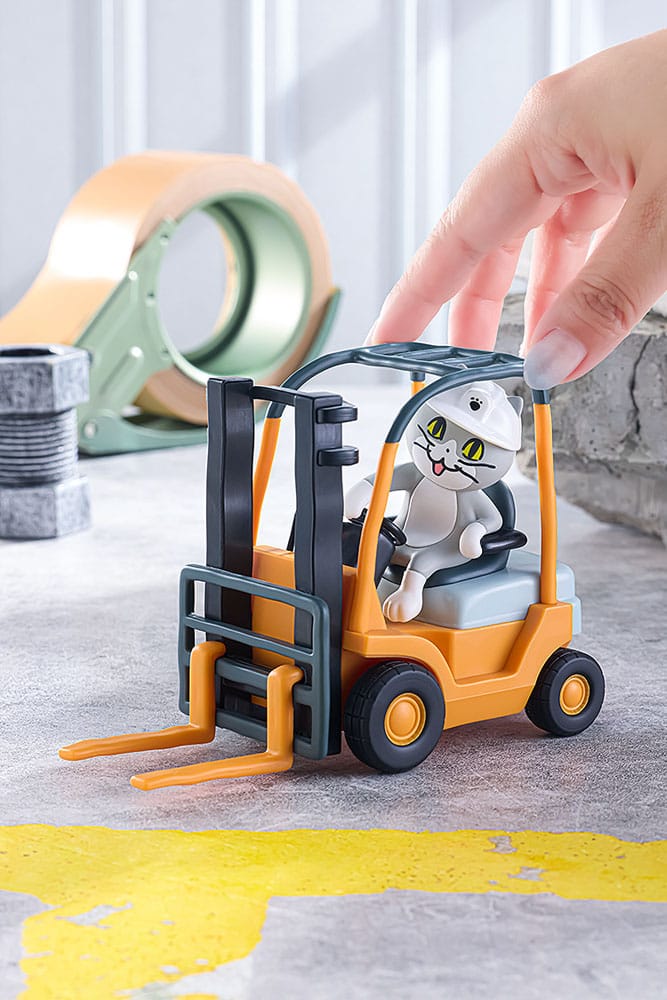 Shigoto Neko Pop Up Parade PVC Statue Zoom! 10 cm - Smalltinytoystore