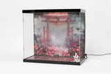 SHINSAI Acryl Display Case mit Beleuchtung Inbina Rasethuhime Saki 39 cm - Smalltinytoystore