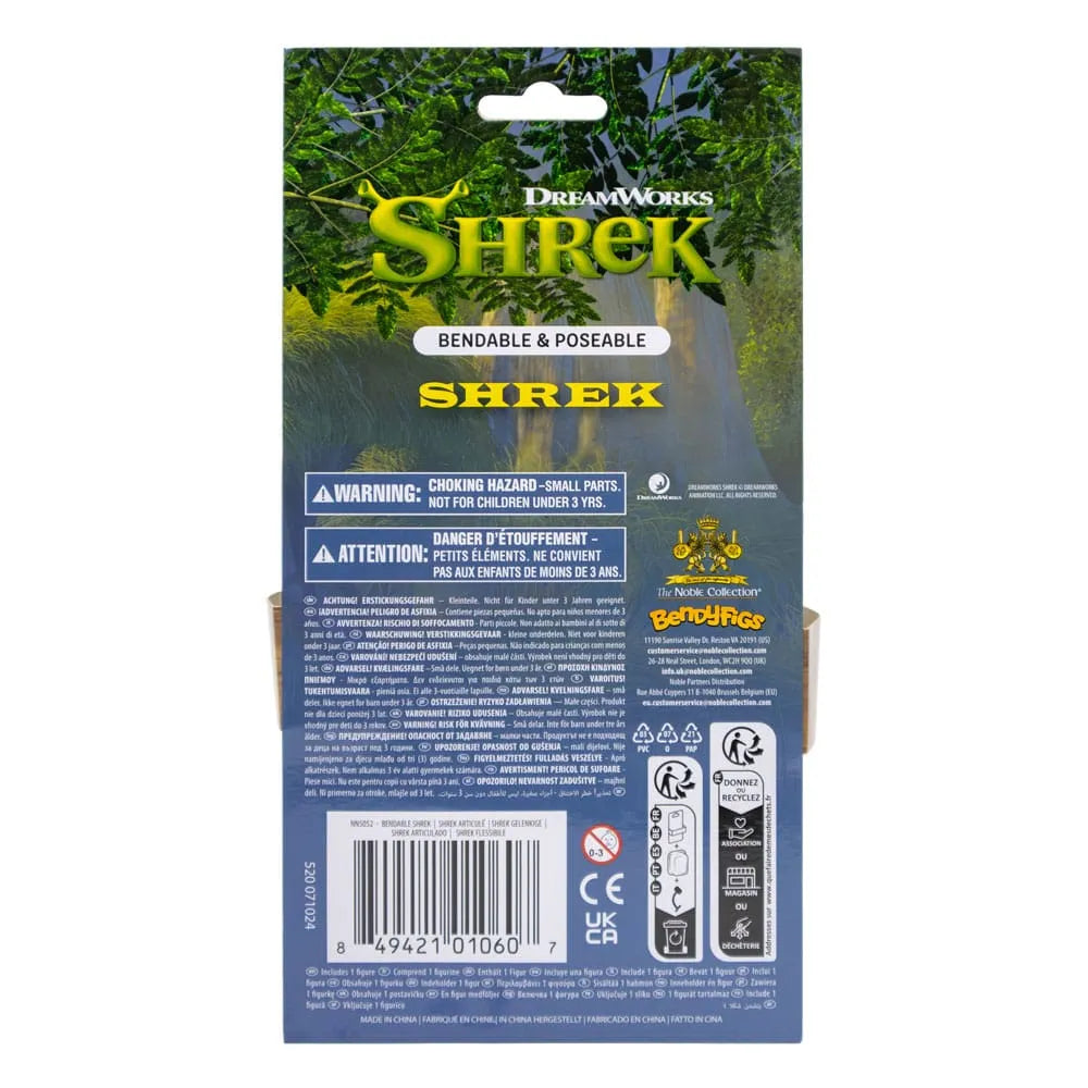 Shrek Bendyfigs Biegefigur Shrek 15 cm - Smalltinytoystore