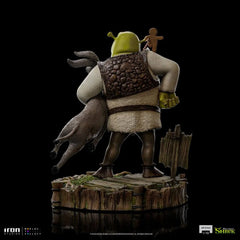 Shrek Deluxe Art Scale Statue 1/10 Shrek, Donkey and The Gingerbread Man 26 cm - Smalltinytoystore