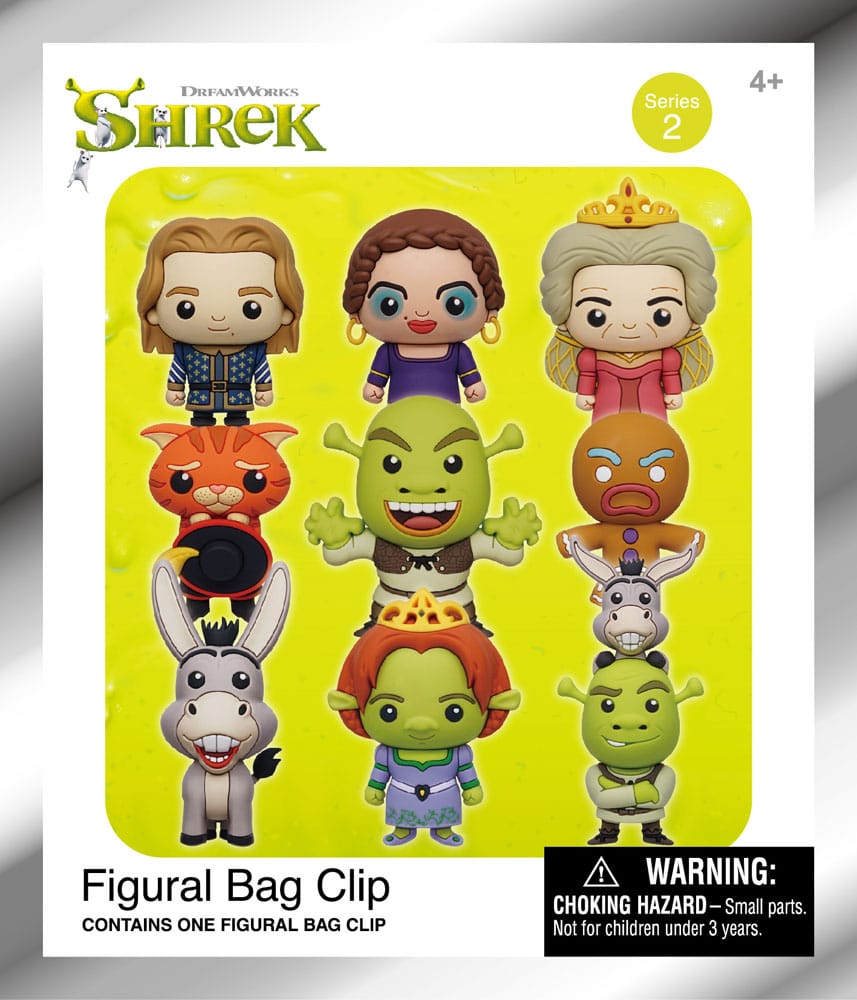 Shrek PVC-Taschenanhänger Series 2 Display (24) - Smalltinytoystore