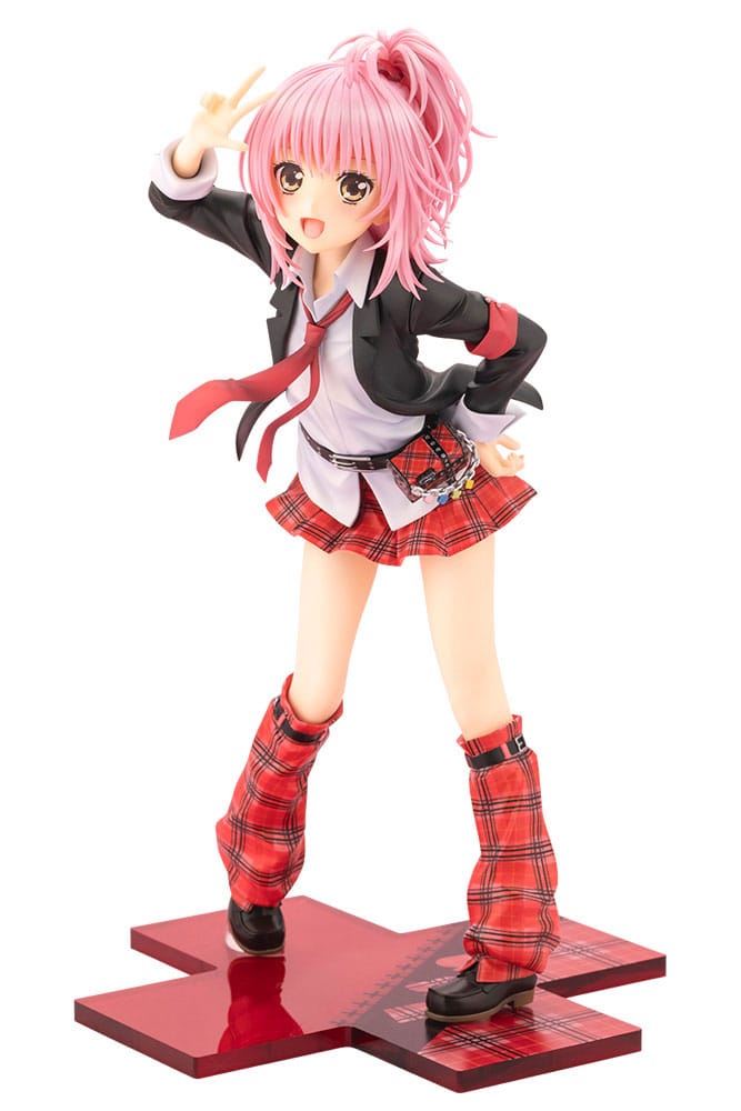 Shugo Chara! PVC Statue 1/7 Hinamori Amu School Uniform Ver. 21 cm - Smalltinytoystore